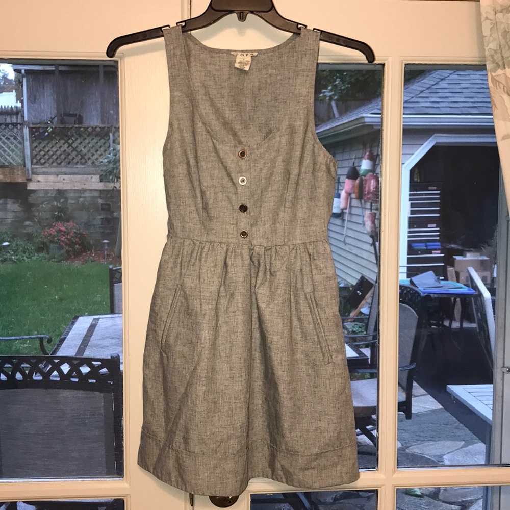 Grey woman dress